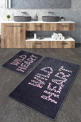  Wild Heart Banyo Halısı Djt 2 Li Set | Decoverse