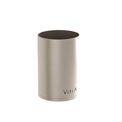  VitrA Origin A4488934 Yerden Fırçalı Nikel Diş Fırçalığı | Decoverse