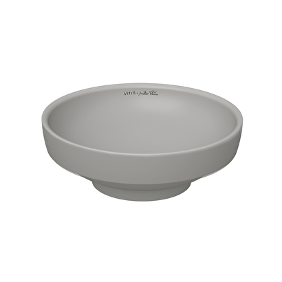  VitrA Water Jewels 4334B076-1361 Çanak Lavabo, 40 cm, Mat Taş Gri | Decoverse