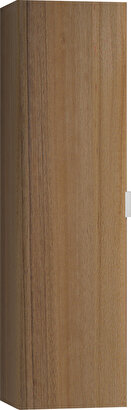 VitrA Nest Trendy Boy Dolabı, Tek Kapaklı, 45 cm, Hareli Doğal Ahşap / Sol 56187 | Decoverse
