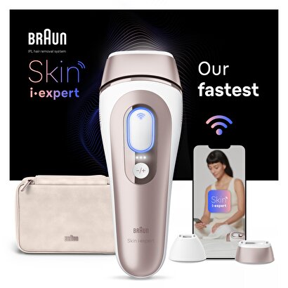 Braun IPL Skin i·expert, Evde Tüy Alma, Ücretsiz Uygulama, Çanta, Gillette Venus, 2 Başlık, PL7147 | Decoverse