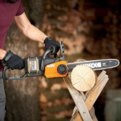  WORX WG384E 40Volt 2.0Ah Li-ion 35CM Profesyonel Şarjlı Kömürsüz Zincirli Testere | Decoverse