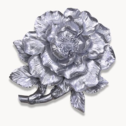 Luwa Dekoratif Çiçek Gümüş | Decoverse