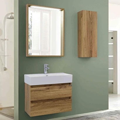 Lineart Plaza Banyo Dolabı 50 cm Legnano | Decoverse