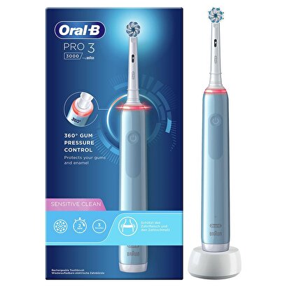 Oral-B Pro 3 3000 Sensitive Clean Şarj Edilebilir Diş Fırçası | Decoverse