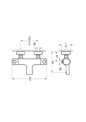 Artema AquaHeat A47159 SS3 Banyo Bataryası, Krom | Decoverse