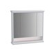  VitrA Valarte Aydınlatmalı Dolaplı Ayna 80 cm Mat Beyaz