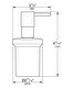  Grohe Sıvı Sabunluk Camı Ve Pompası Essentials W.sunset - 40394dl1