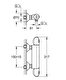  Grohe Grohtherm 1000 Newtermostatik Duş Bataryası - 34143003