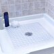  Banyo Duşakabin İçi Kaydırmaz Şeffaf Damlalı 27x31x0,8cm
