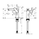  Hansgrohe Talis E tek Kollu Lavabo Bataryası 150 Kumandasız - 71755000