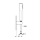  Grohe Euphoria Cosmopolitan Stick Duş Seti - 27369000