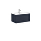  VitrA Root Groove Lavabo Dolabı 80 cm Mat Lacivert 69378