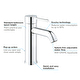  Grohe Essence Tek Kumandalı Lavabo Bataryası 1/2 S-boyut - 24171001