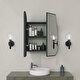  Neostill - Quartz Banyo Aynası / Siyah