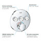  Grohe Smartcontrol Üç Yollu Yön Değiştiricili Ankastre Termostatik Duş Bataryası - 29121000
