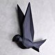  Mouette 3'lü Dekoratif Kuş Siyah