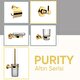  Serel Purity Tuvalet Kağıtlığı Altın Gold Paslanmaz- Pirinç 140113009a