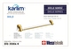  Karlim® Di̇g 35006-k Dicle Serisi Gold Kaplama Uzun Havluluk