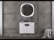  Pierre Cardin Star Antique White 80 cm Banyo Dolabı (Boy Dolap Hariç)