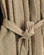  Sault Kimono Erkek %100 Pamuk Bornoz - Bej
