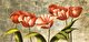  Kırmızı Çiçekler - Kanvas Tablo