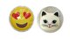  Kalp Emoji,kedi Cep Sobası,el Isıtıcı,2 Adet Sıcak Su Torbası Pvc 9cm