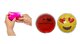  Kalp Emoji Kırmızı Ceylan Cep Sobası,el Isıtıcı,2 Adet Sıcak Su Torbası Pvc 9cm
