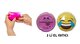  Gülen Emoji Pembe Ceylan Cep Sobası,el Isıtıcı,2 Adet Sıcak Su Torbası Pvc 9cm