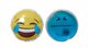  Gülen Emoji Mavi Ceylan Cep Sobası,el Isıtıcı,2 Adet Sıcak Su Torbası Pvc 9cm