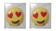  Kalpli Emoji Şekilli Cep Sobası,el Isıtıcı,2 Adet Sıcak Su Torbası Pvc 9cm