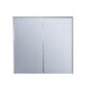  Dicle Aynalı Üst Dolap Beyaz 65 Cm