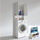 Kenzlife çamaşır makinesi dolabı veronika byz kurutma banyo dolabı + tatabanya tv sehpası hediyeli