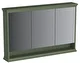  65807 Vitra Valarte Neo Led Aydınlatmalı Dolaplı Ayna, 120 cm, Retro Yeşil