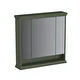  65832 Vitra Valarte Neo Led Aydınlatmalı Dolaplı Ayna, 80 cm, Retro Yeşil