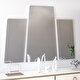  Arnetti Forza Large Beyaz 3 Parça Modern Dekoratif  Ayna