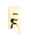  Artema Flo S A4221223 Ankastre Banyo Bataryası, Sıva Üstü Grubu, Altın
