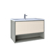  Kobos Elegant 80 Cm Lavabo Dolabı Grey Oak + Vanilya KB710092