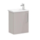  66344 Vitra Root Flat Kapaklı Lavabo Dolabı, 45 cm, Sahra Beji (Köşeli Lavabo Dahil-Sol)