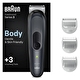  Braun BodyGroomer 3 BG 3350 SkinShield Teknolojisi, 3 Ek Parçalı Vücut Bakım Seti